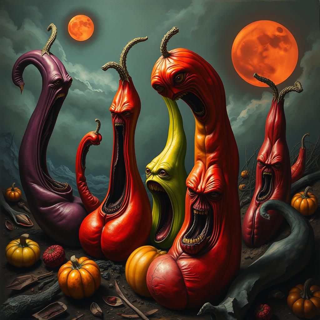 Gourds Expressing Anguish, Avant-Garde Art