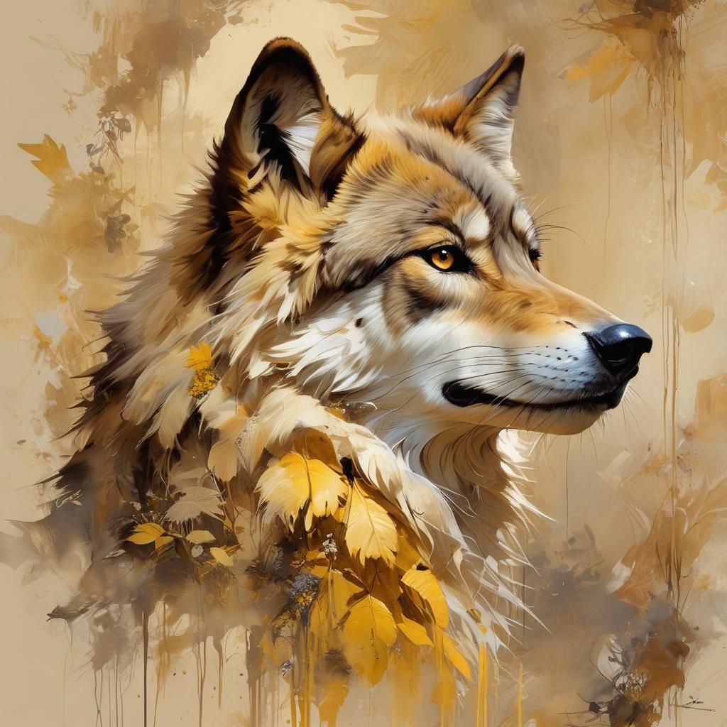 Wolf styled by Willem Haenraets, Jeffrey Catherine Jones, Waterhouse, Carne Griffiths, Minjae Lee, Ana Paula Hoppe, Fran...