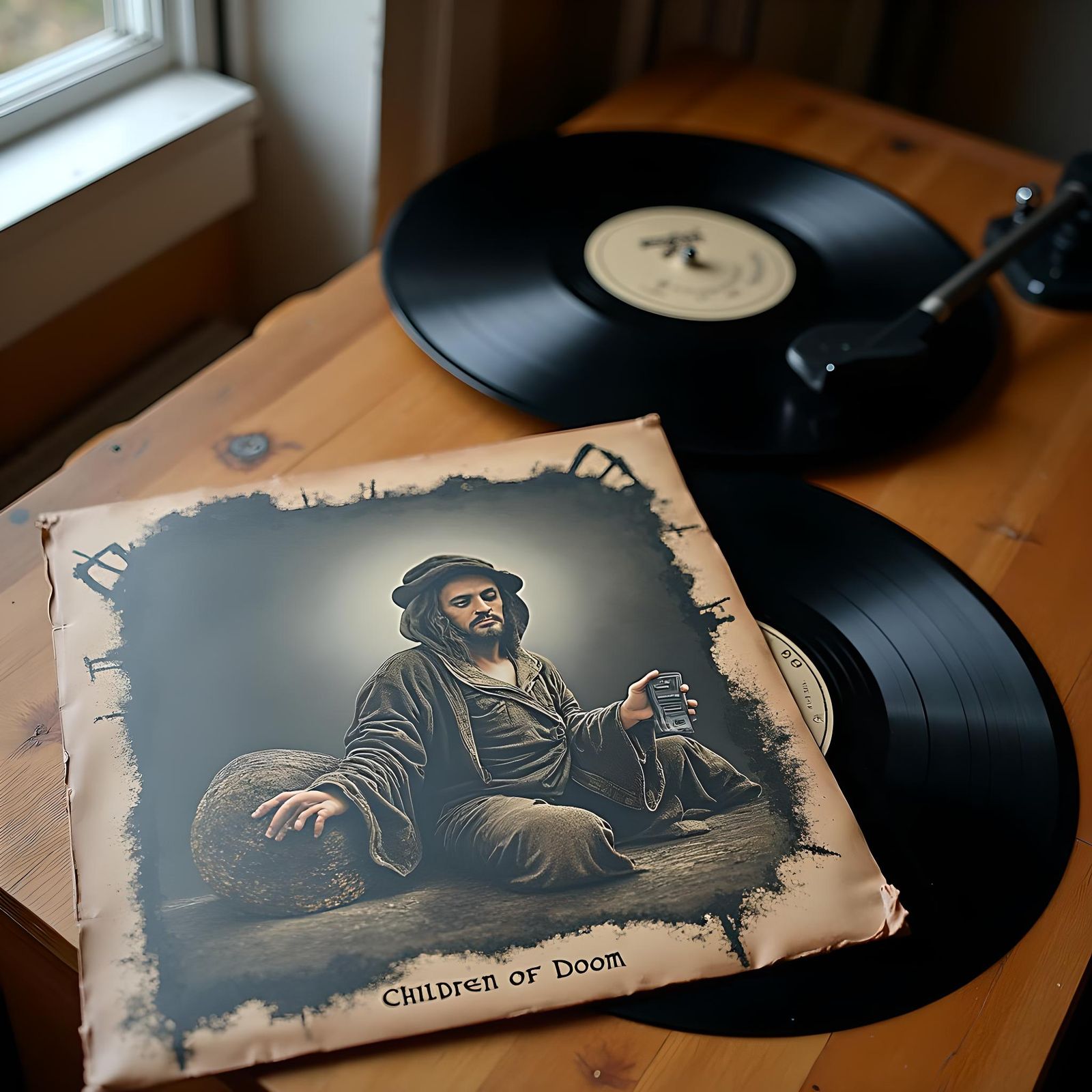 Children of Doom Vinyl Record Sleeve Still Life