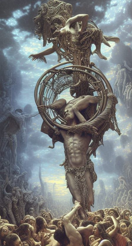 Mystical Satanic Ritual with Pan Pipes