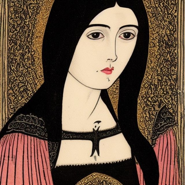 Visigoth Woman: Detailed Early Christian Portrait