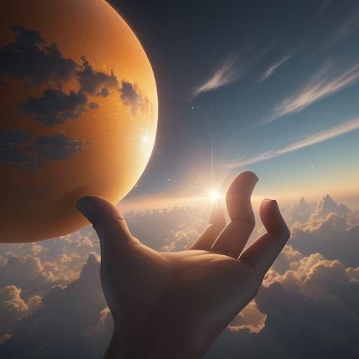 Divine Clouds Sphere in Unreal Engine 5