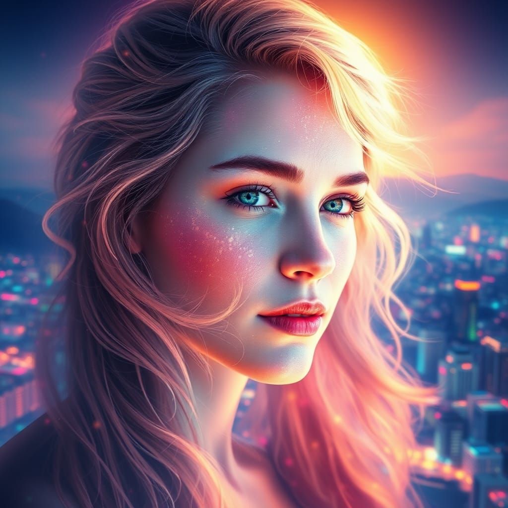 Nordic Sun Goddess Sol Awakens Metropolis