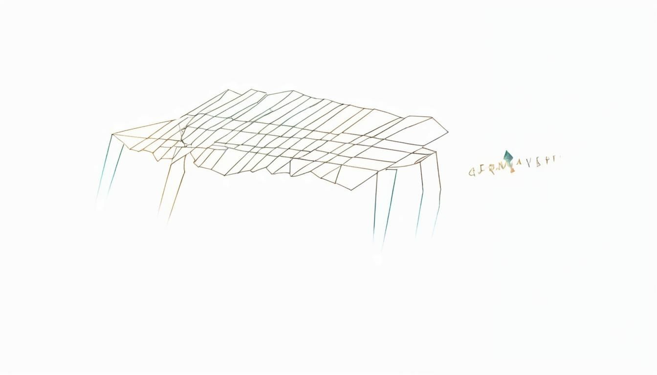 Mystical Woman Emerges in Realm of Crystal Shards