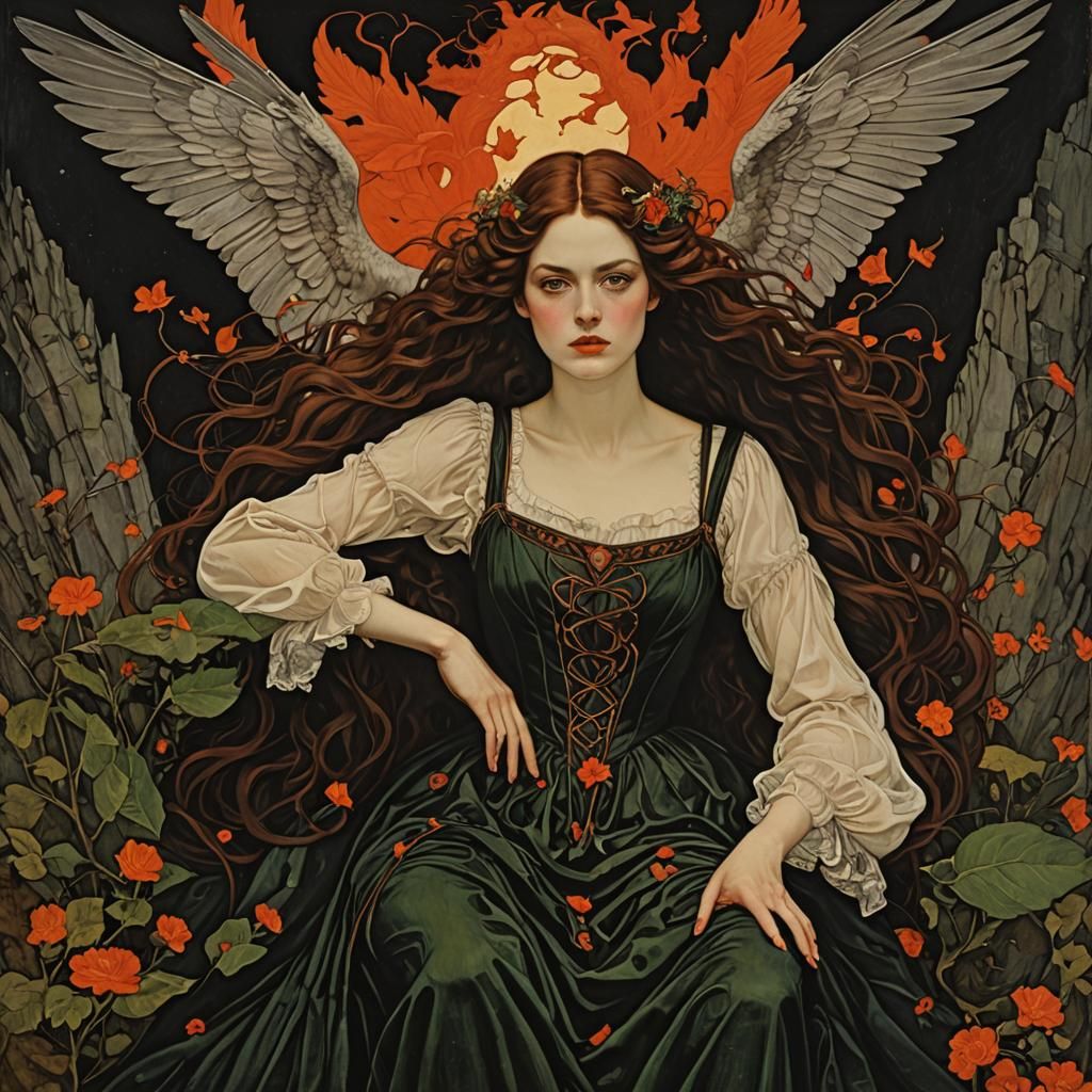 Abstract Surnames: AI-Generated Art