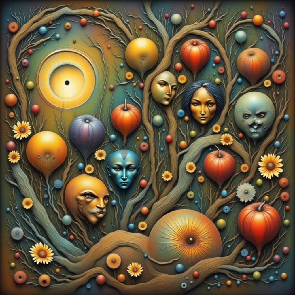 Intricate Detail Archetypal Image Enhanced by LORA