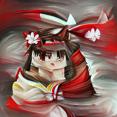 Hakurei Reimu Anime Portrait