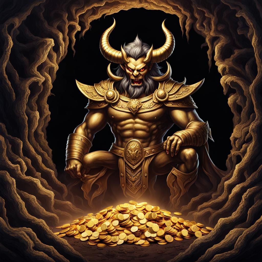 Demon of Greed in Underground Vault