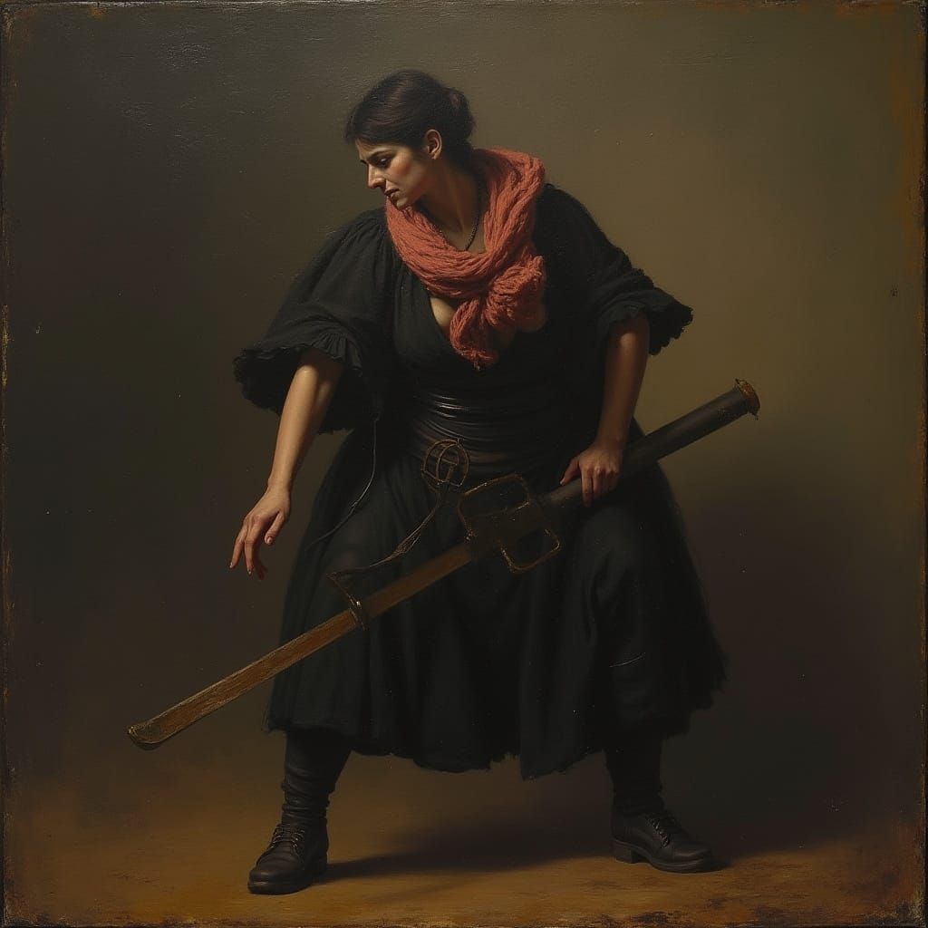 Baroque Masterpiece in the Style of Francisco Goya