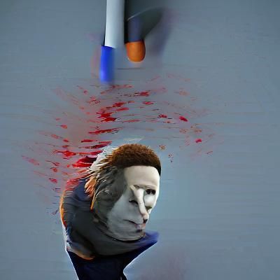 Hyperrealistic Michael Myers Portrait