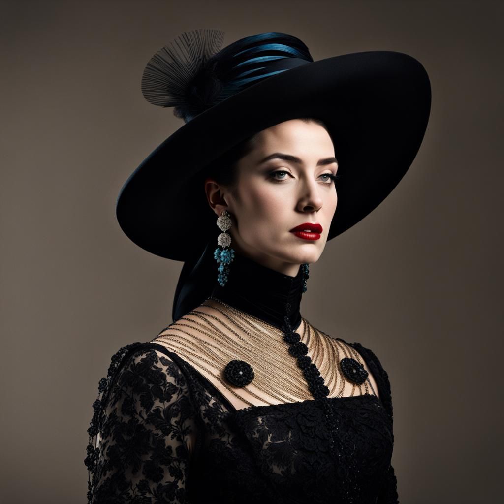 Madame X in the style of Andrea Landini