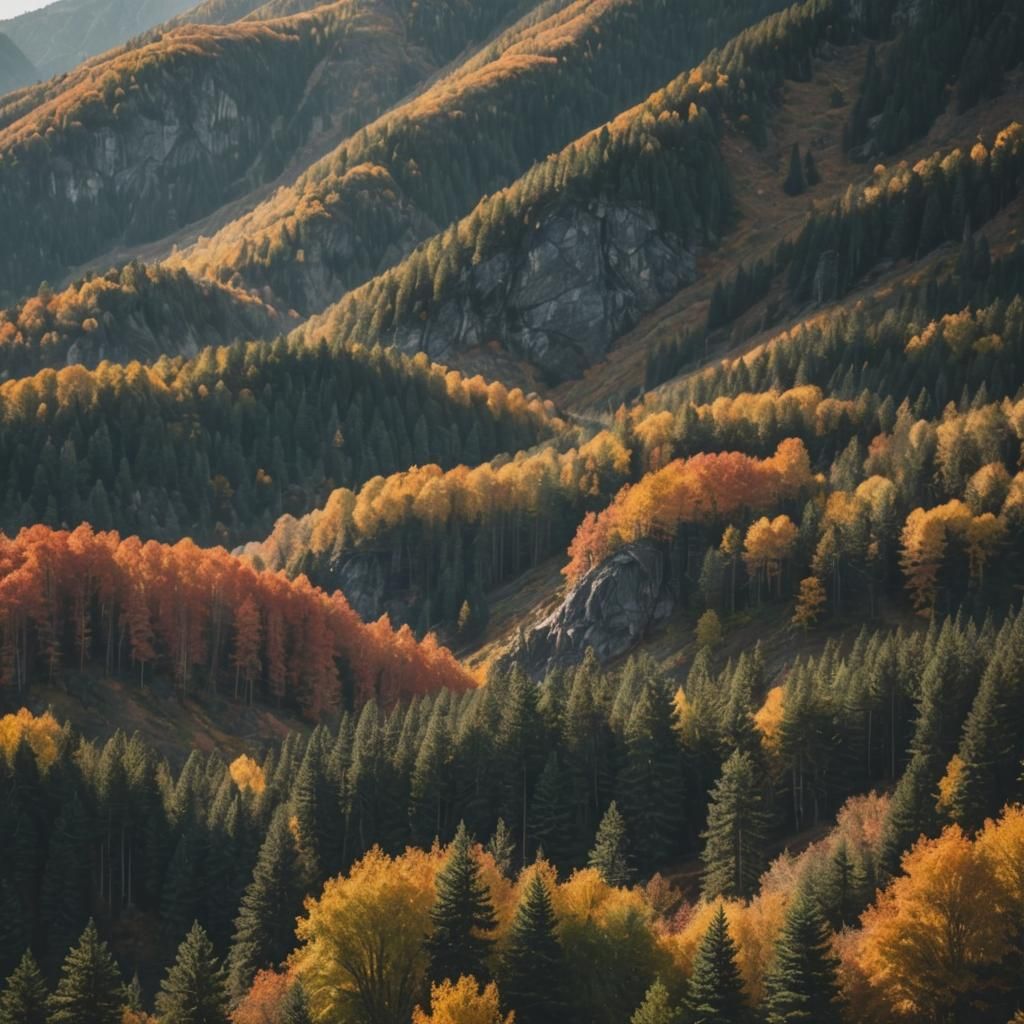 Autumn Mountain Landscape: Professional Photography