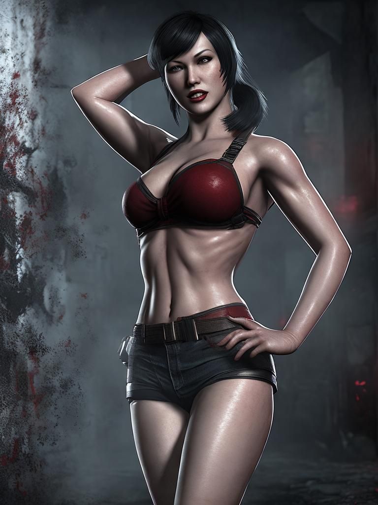 Betty Page as Ada Wong in 8K Resolution