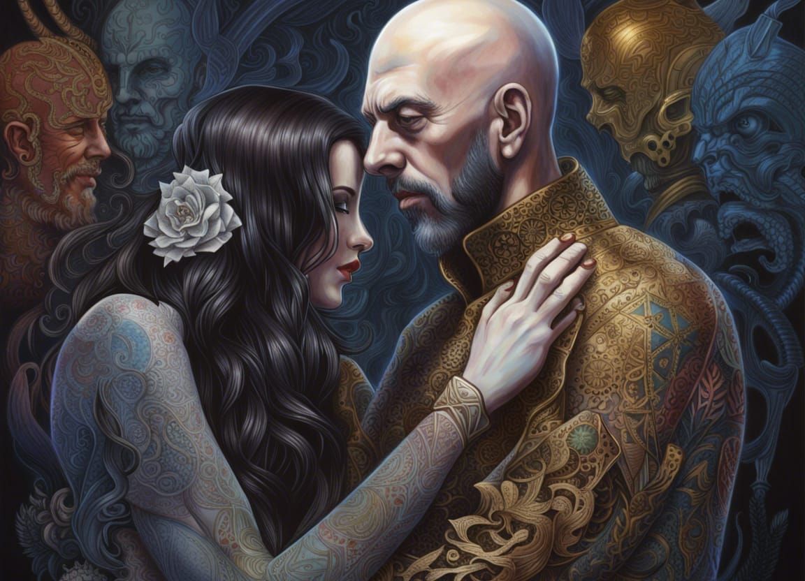 Mystical Embrace: LaVey and Del Rey in Dark Academia