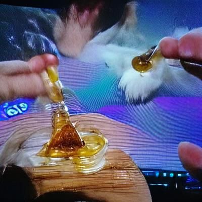 Late Night TV and Dabs: A Relaxed Moment