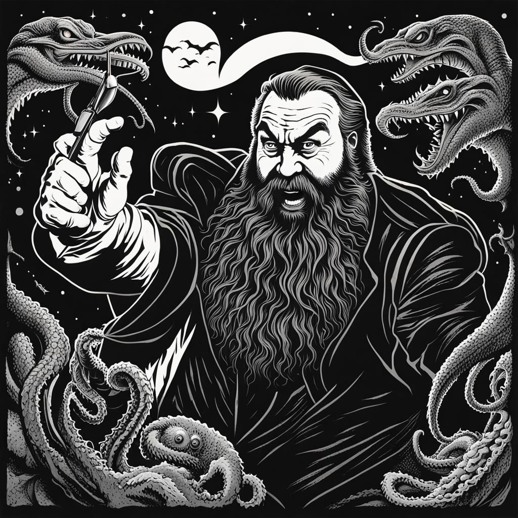 Brian Blessed Punches Cthulhu in the Face