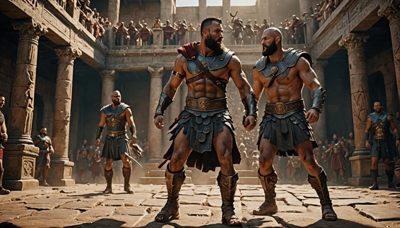 Gladiator's Victory: An Epic Cinematic Masterpiece