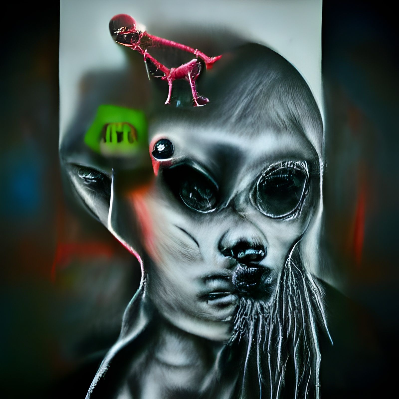 Alien Cryptid: Morbid Art in Dark Surrealism