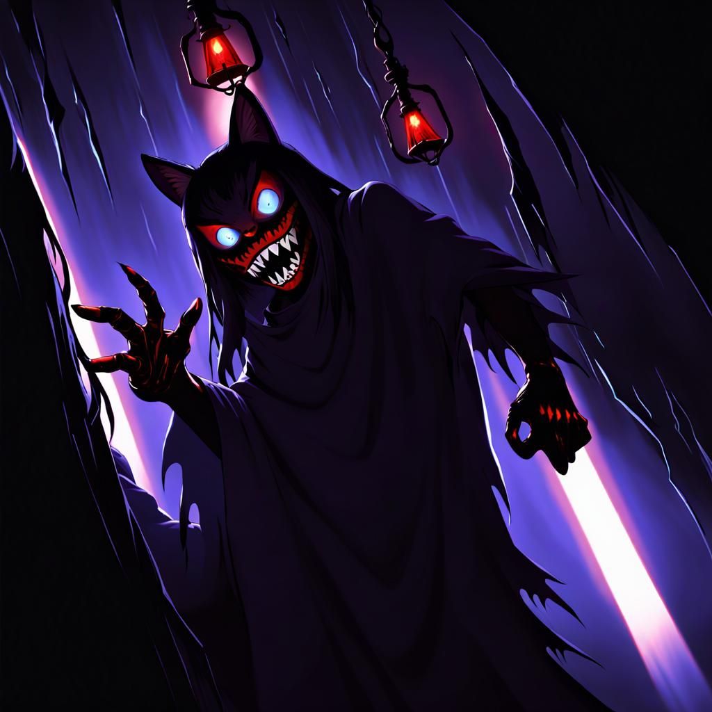 Bloodstained Hands Reach for Glistening Fangs