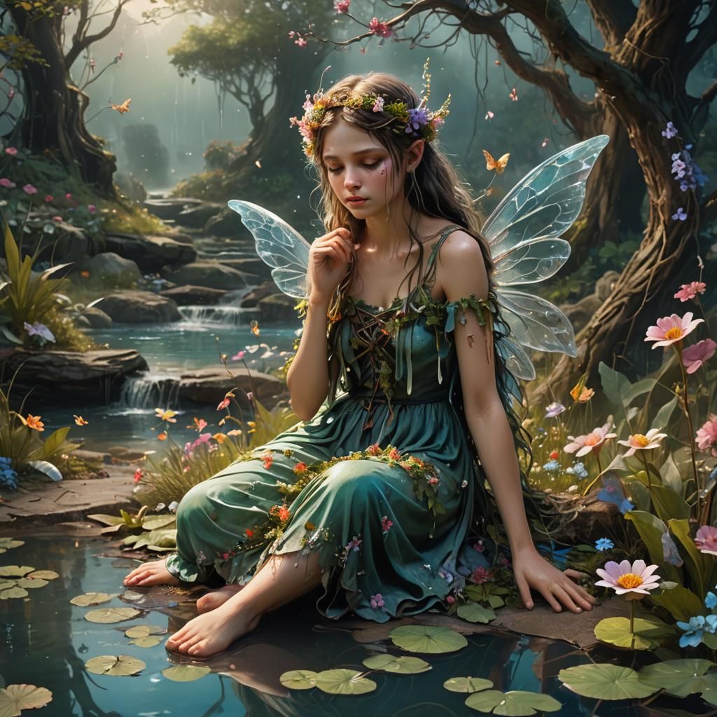 Sad fairy