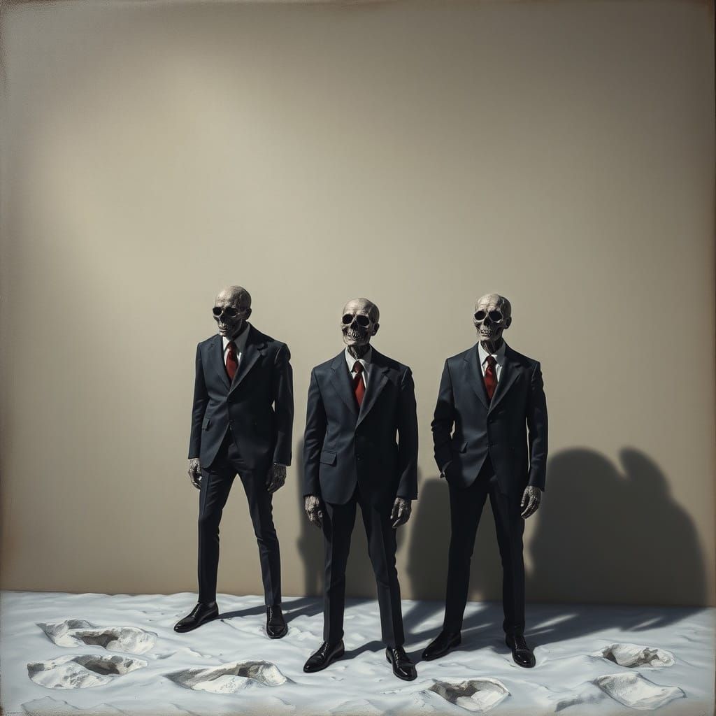 Surreal Corpse Zoo in Dali Style