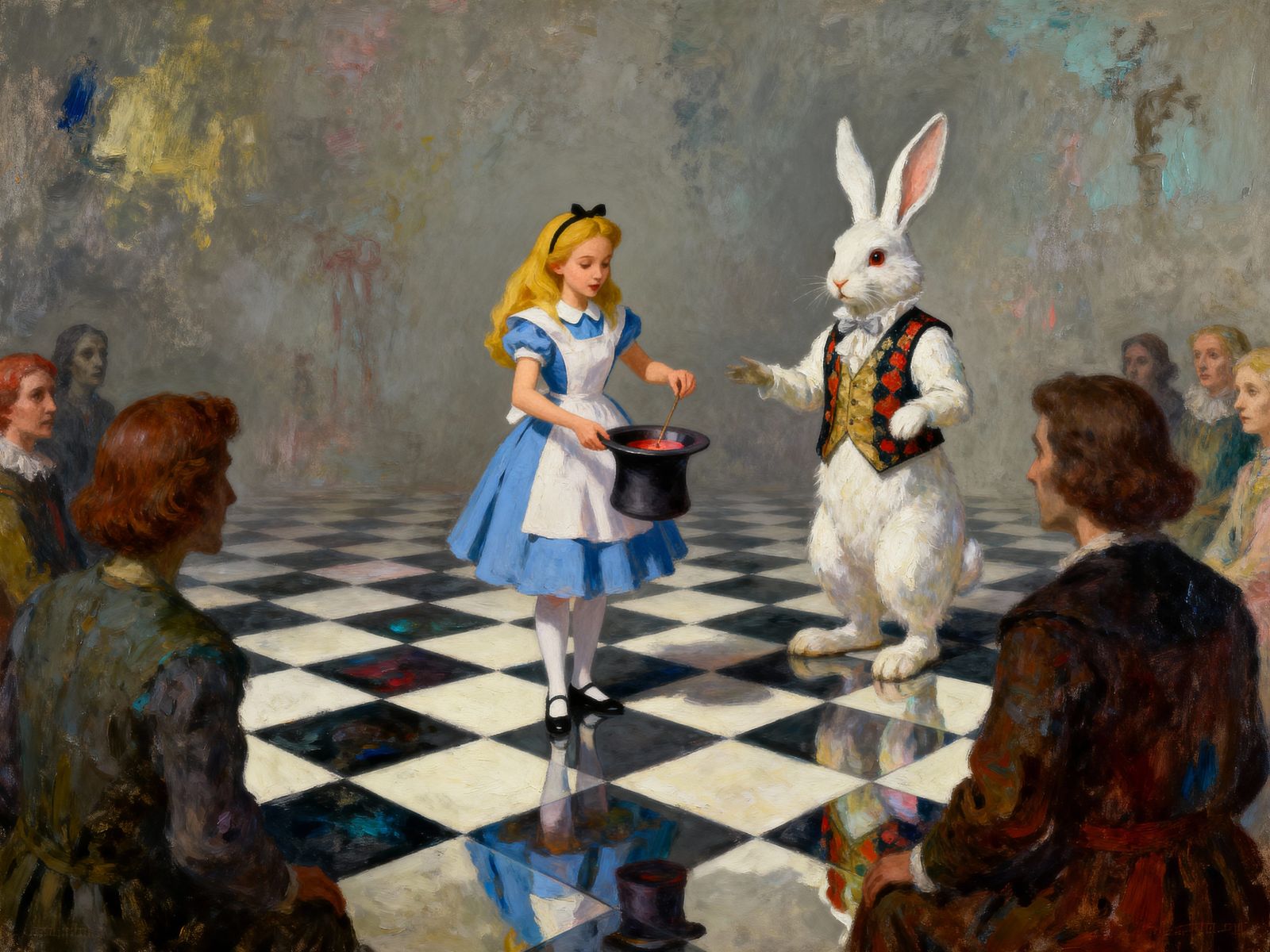 Alice's Absurd Magic Trick in Wonderland