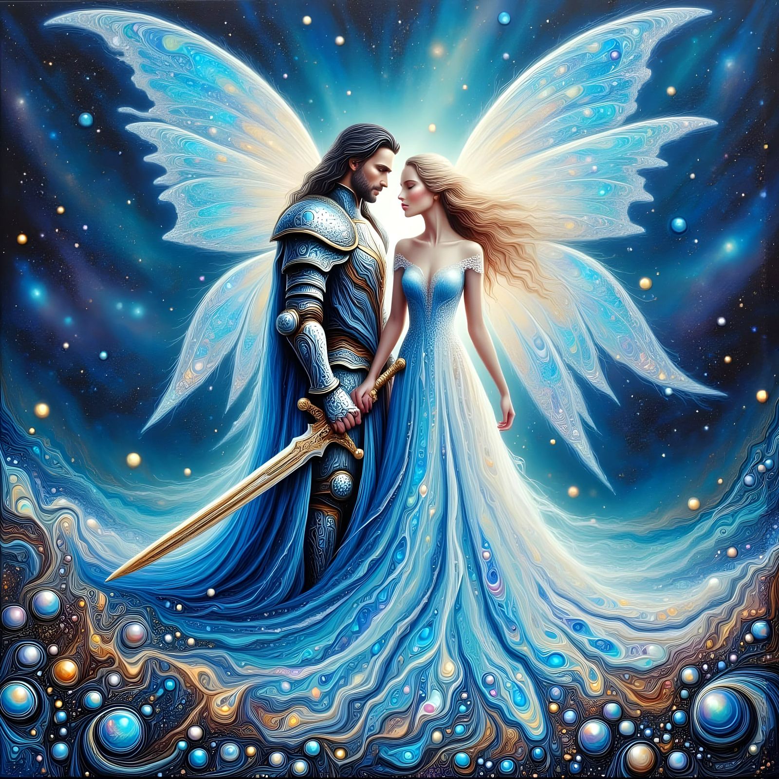 Fairy of the Lake in Starlight Glory