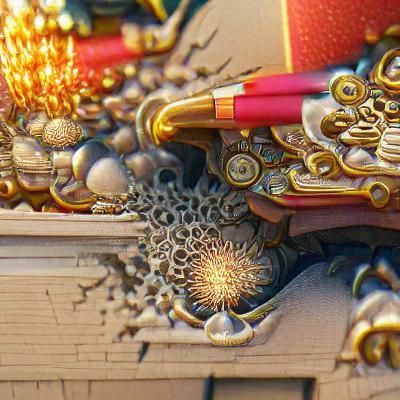 Detailed Explosion Generated by AI