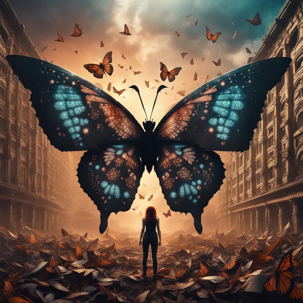 ParaStorm Butterfly Wings Digital Matte Painting