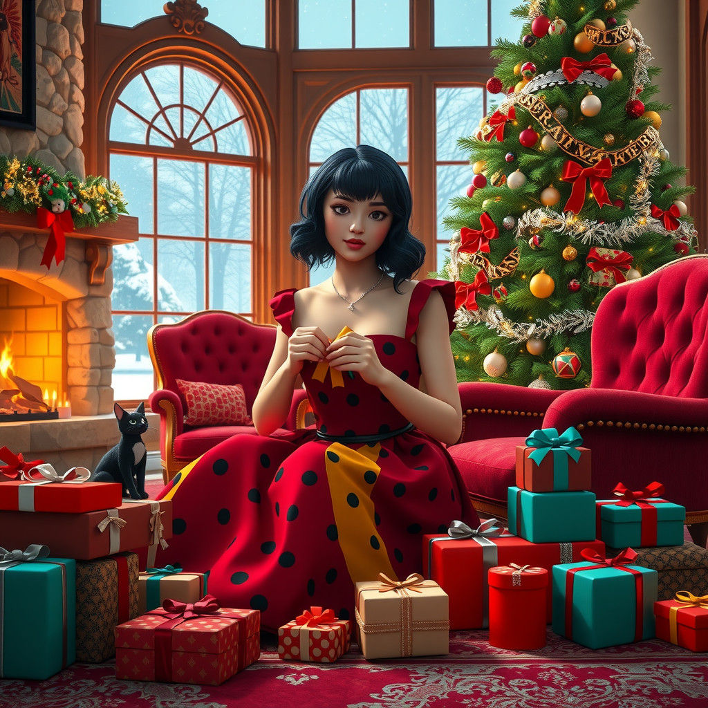 Christmas with Marinette Dupain-Cheng 05