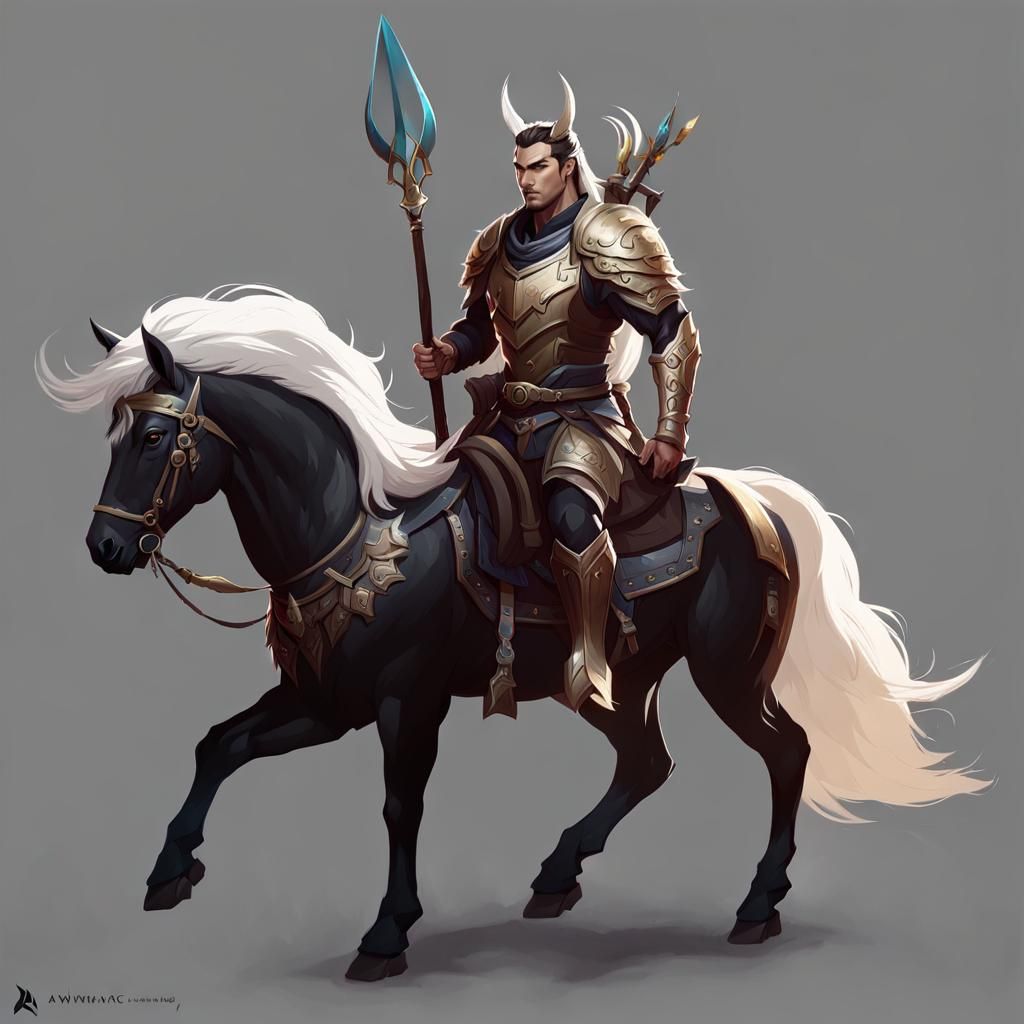 Fantasy Centaur Concept Art