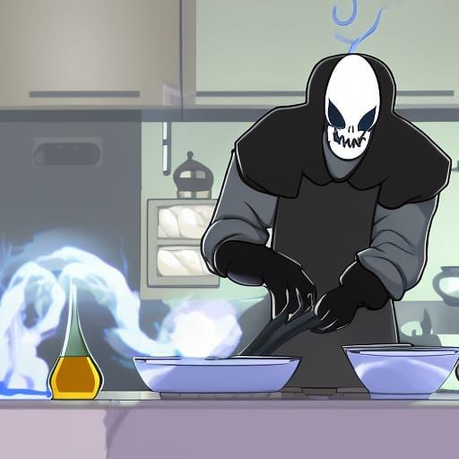 Gaster Cooks Primordial Soup