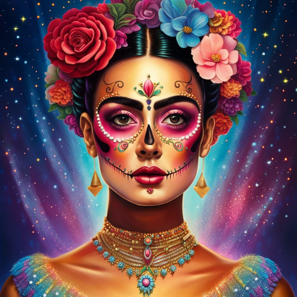 Frida de los Muertos by Per