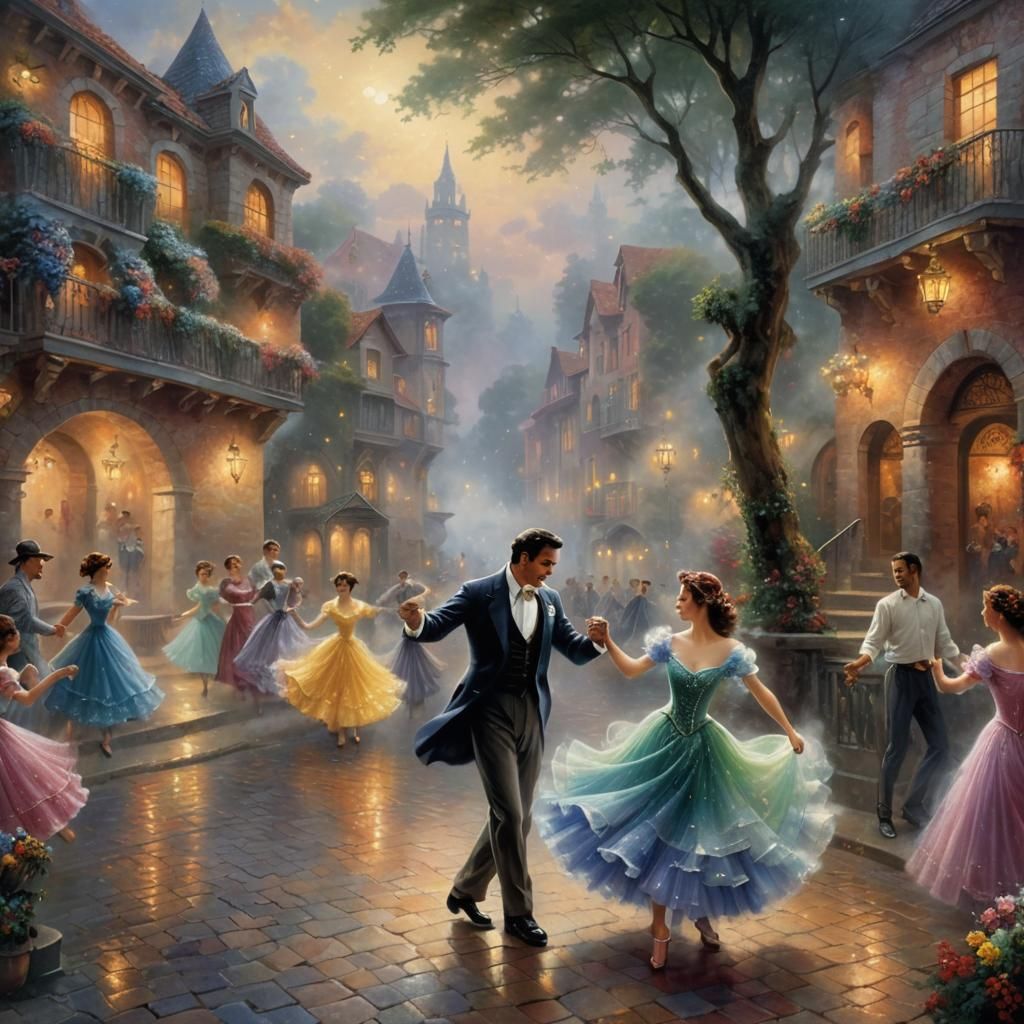 Ethereal Spanish Dance in Fantasy Style