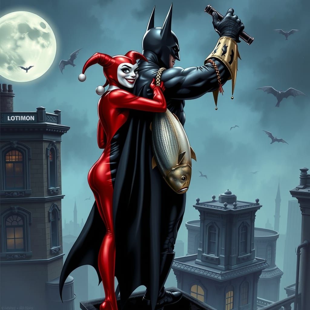 Harley Quinn Subverts the Dark Knight in a Vibrant Gotham Ci...