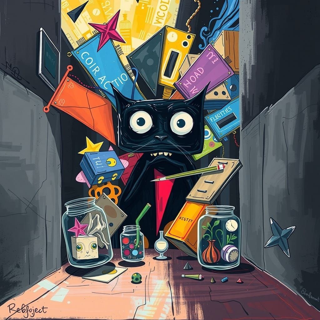 Creepy-Cute Rebject Emerges from Digital Hammer Space Jar