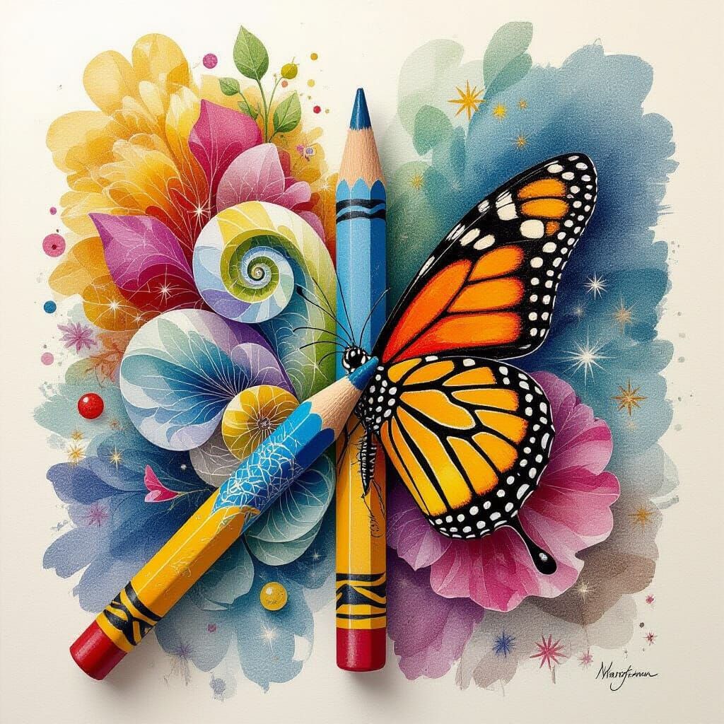 Metamorphoses of a Pencil