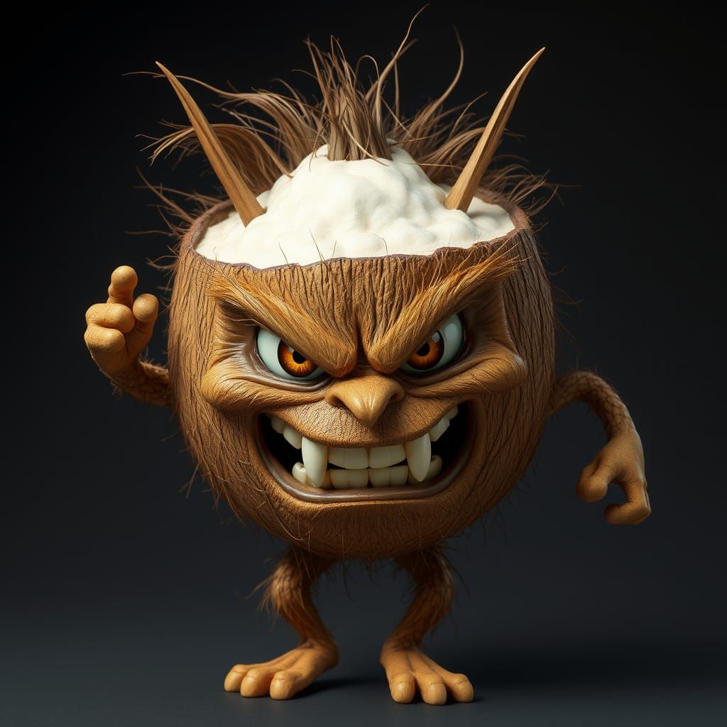 furious coconut.
