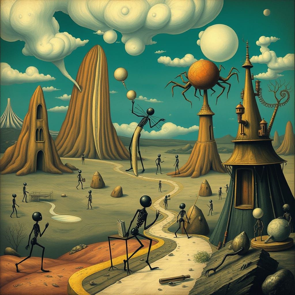 Surreal Landscapes of Bizarre Proportions
