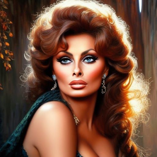 Detailed Portrait of a Gorgeous Young Woman