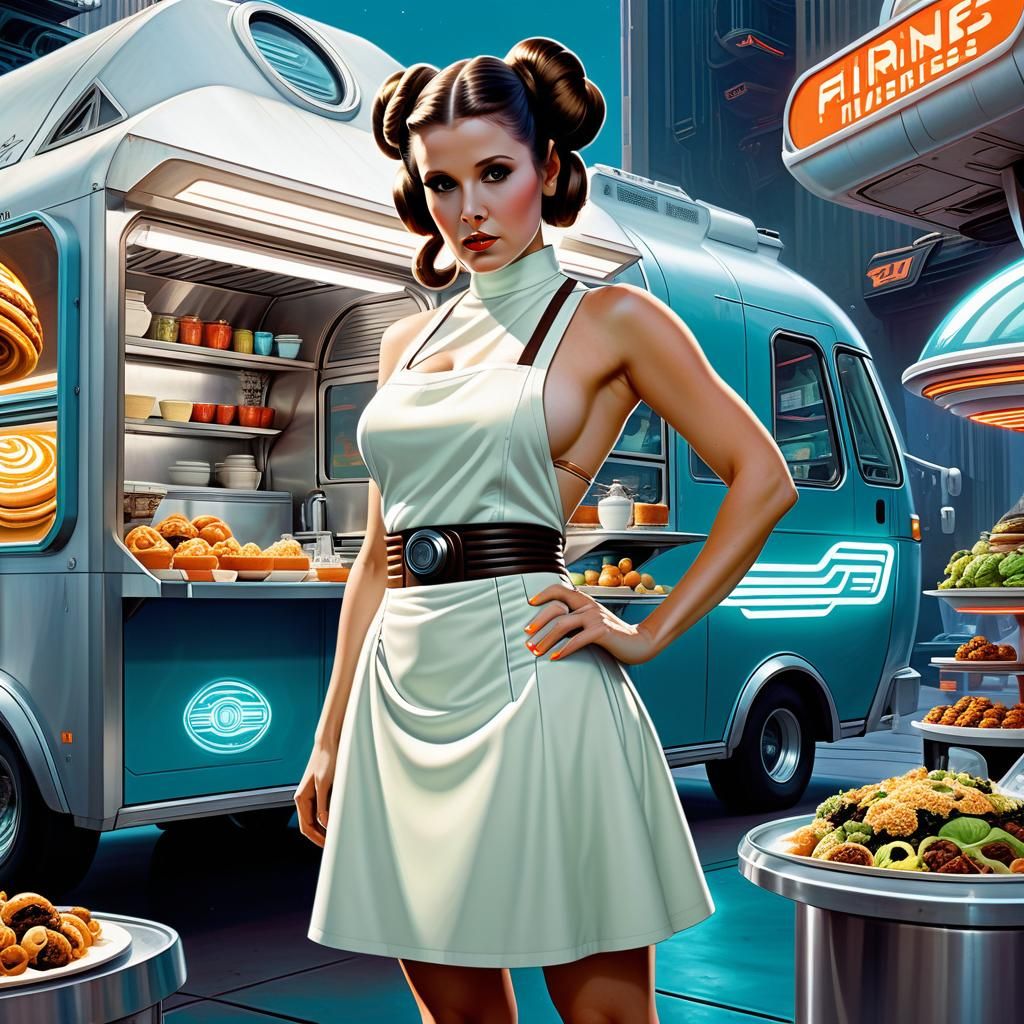 Leia's Coruscant Food Truck Business