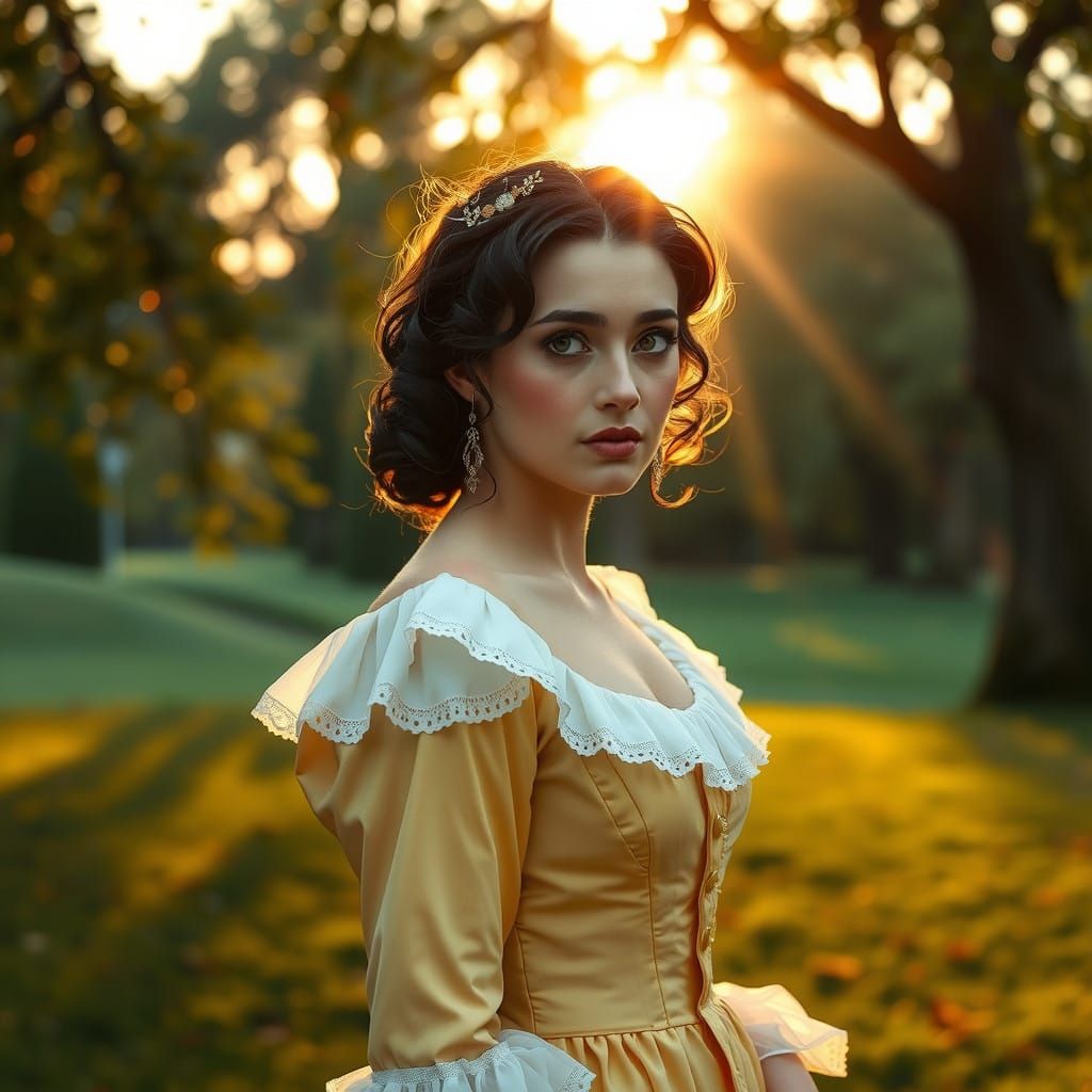 Regency Beauty in Golden Hour
