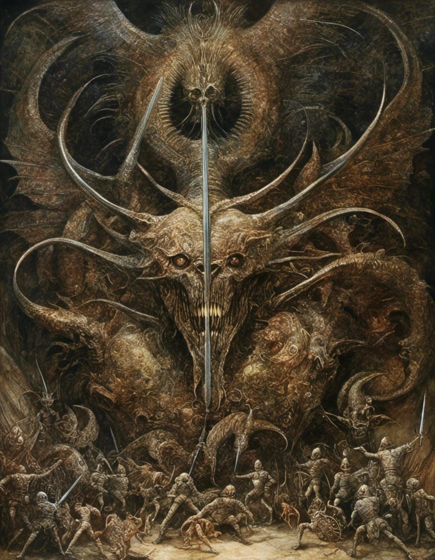 Orlando Enraged: Medieval Tale in Digital Art