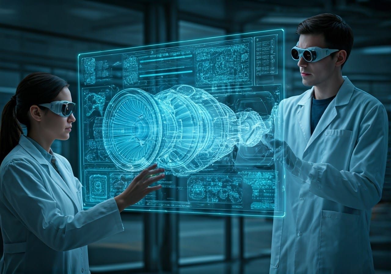 Scientists Develop FTL Engine in High-Tech Lab