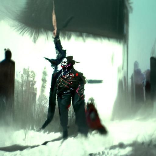 Sinister Figure in Dark Fantasy Style