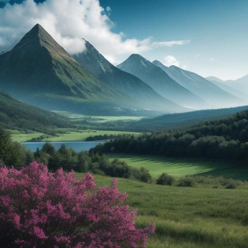 Sweeping Vistas of Nature in a Realistic Aesthetic