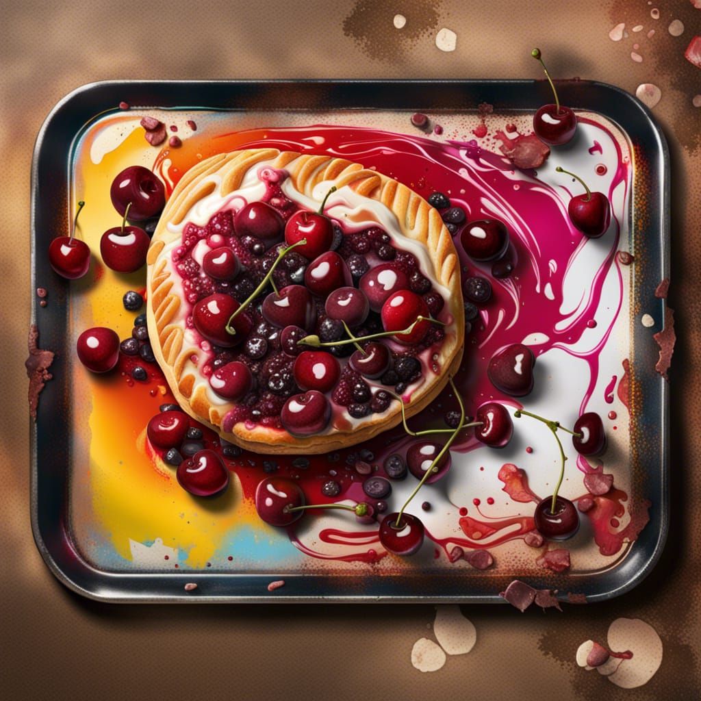 cherry cheese danish