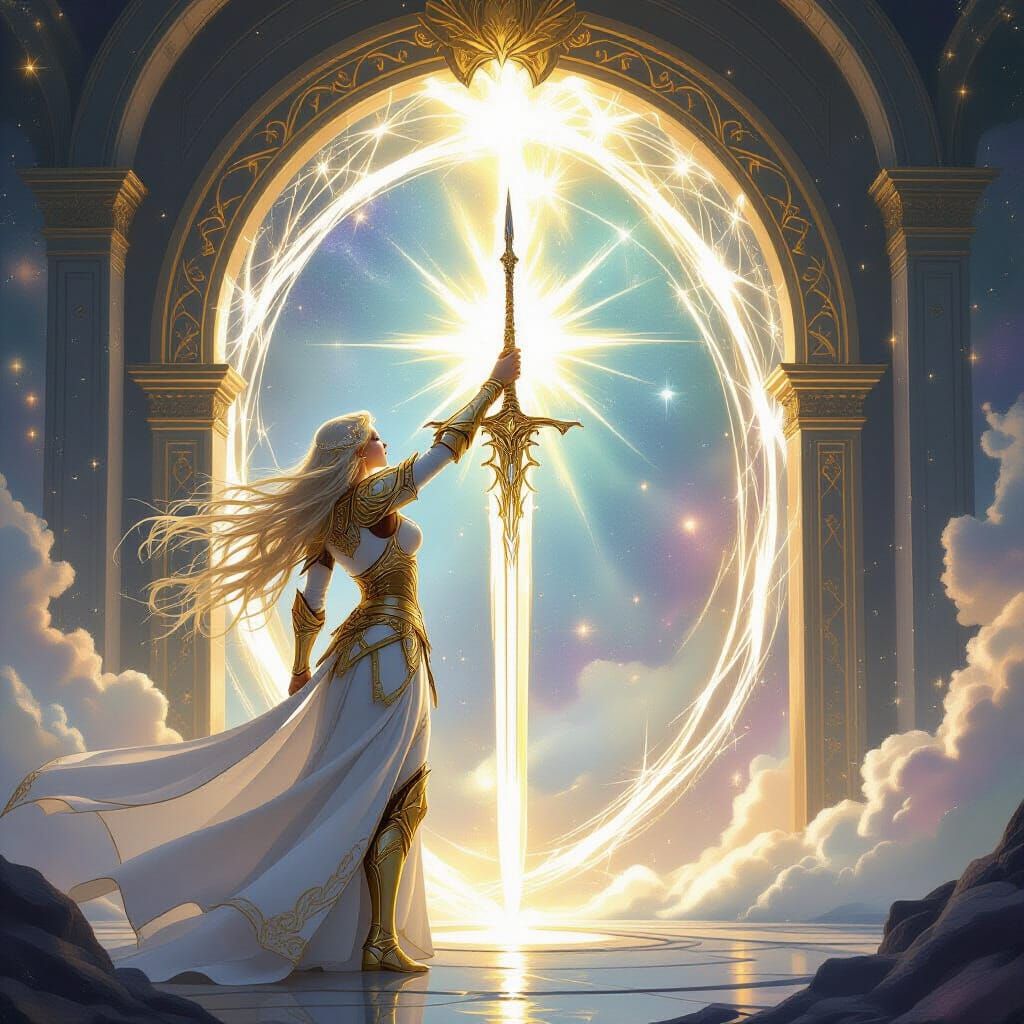 Celestial Paladin with Starlight Gateway