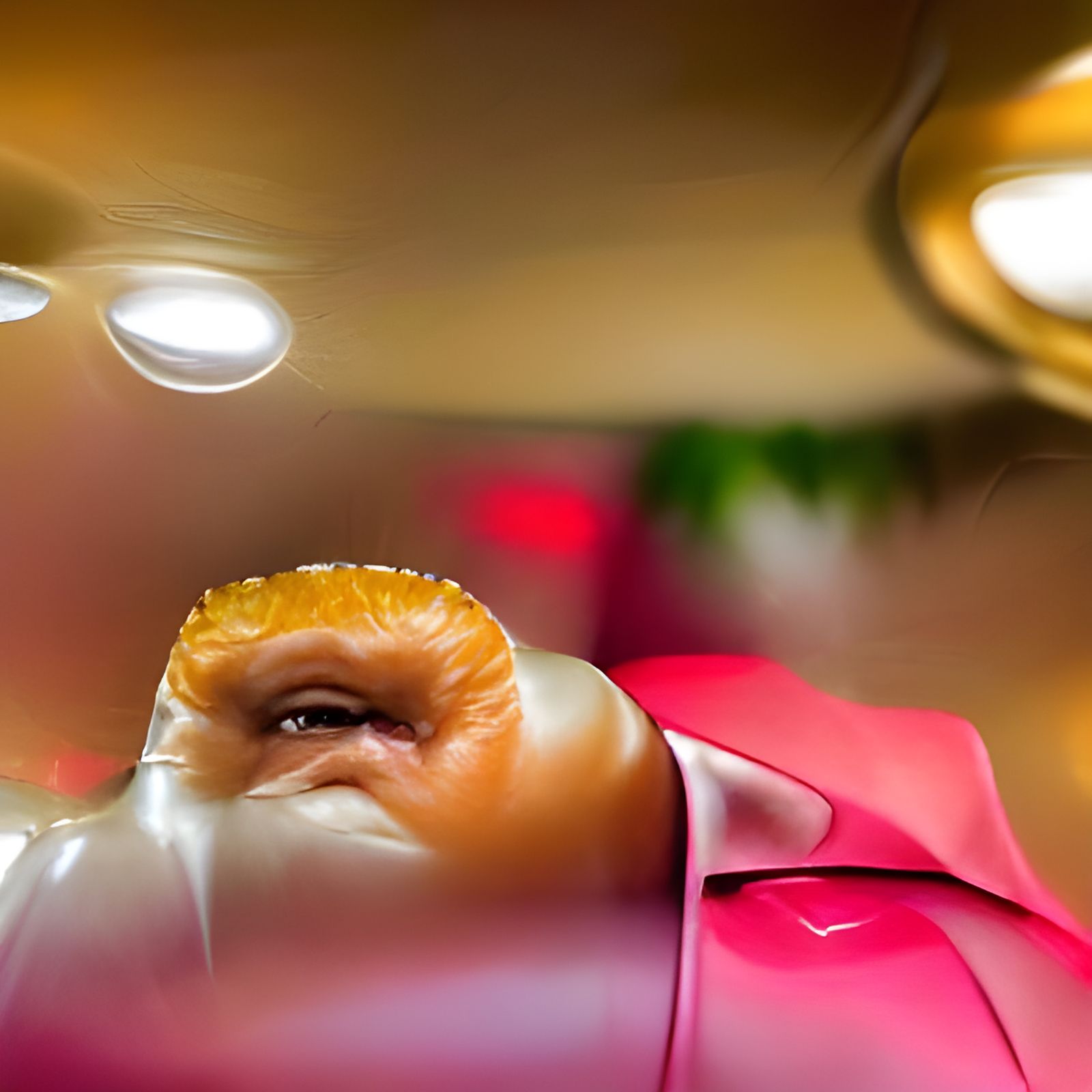 Donald Trump Eating Donuts: Professional Photography