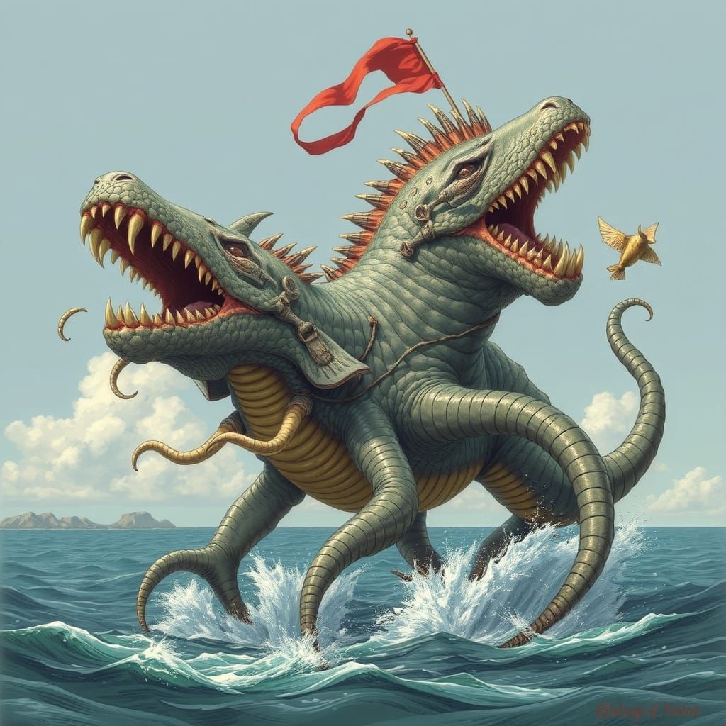 Capricious Anthropomorphic Leviathan Image